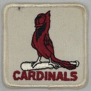 Vintage St Louis Cardinals Baseball Team Logo Embroidery Patch 3"x3"
